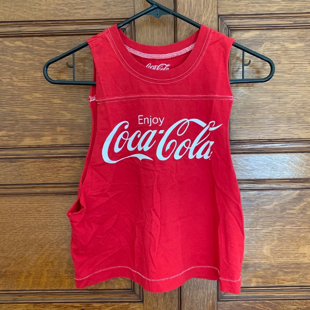 Women’s Coca-Cola Muscle Tee Sz Small